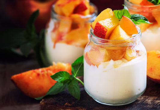 Sweet Georgia Peaches + Cream