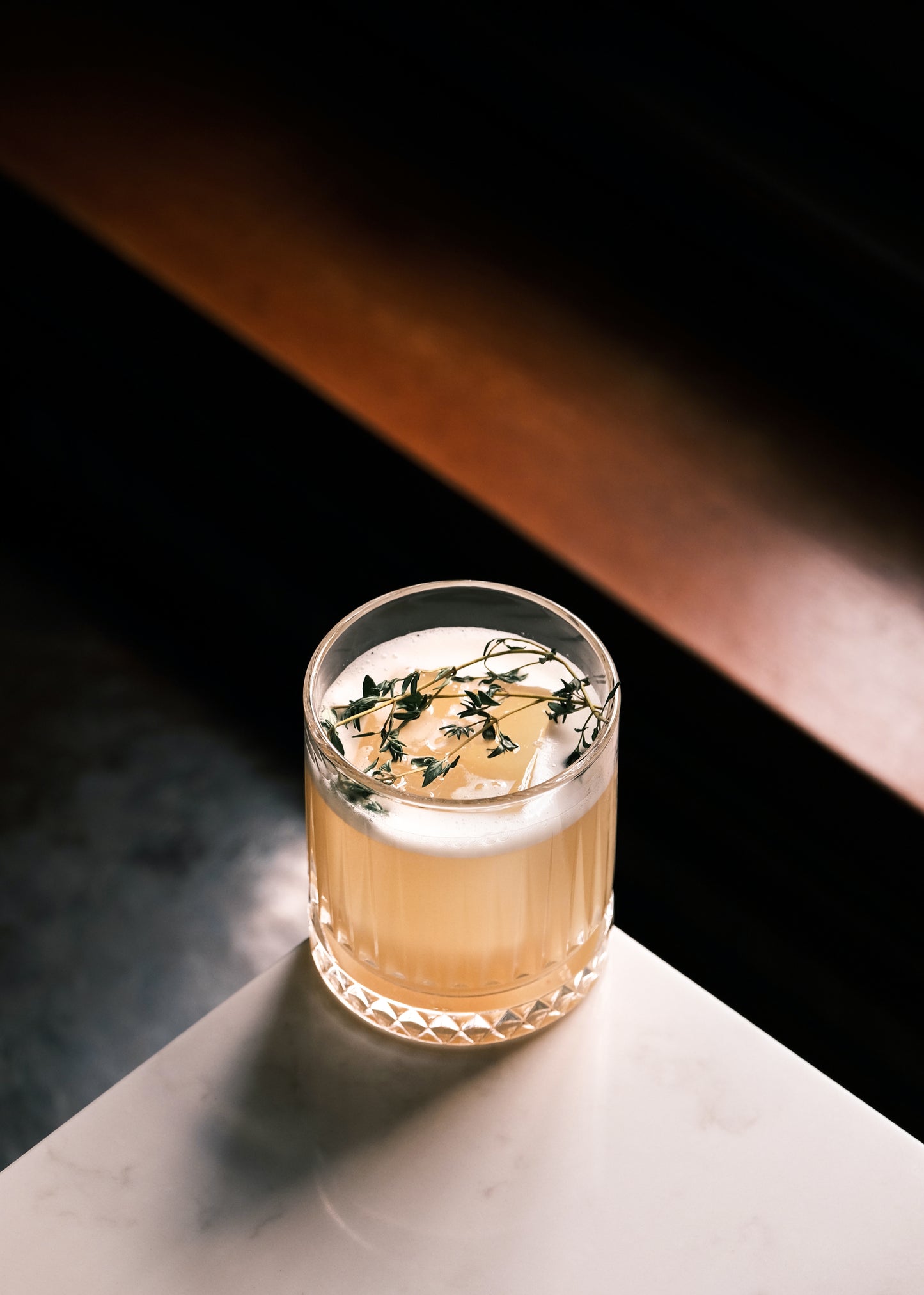 Gin + Tonic with Lavender Sugar