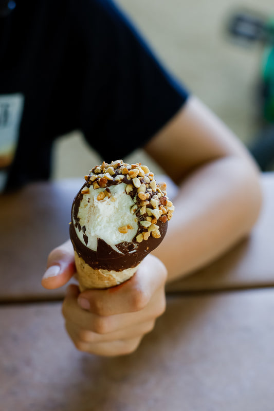 Waffle Cone Chocolate Peanut