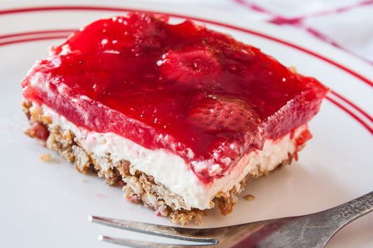 Strawberry Pretzel "Salad"